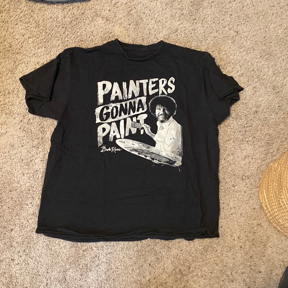 Painters gonna paint Bob ross shirt